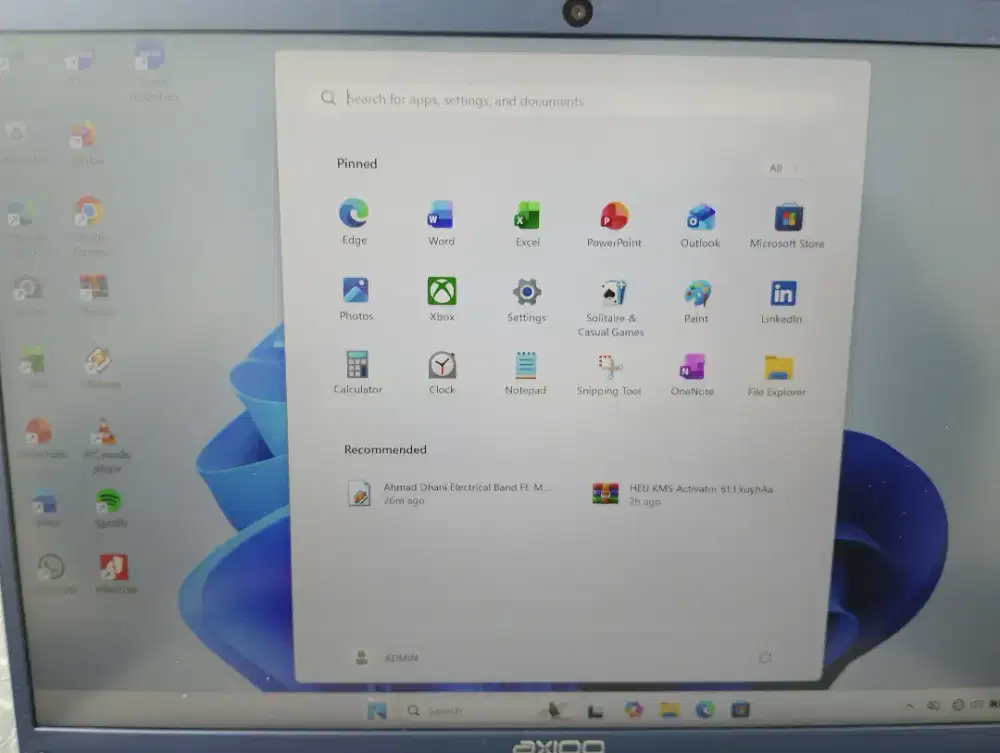 Laptop AXIOO PN1308P/21KOM