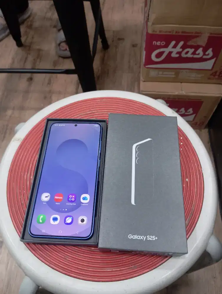 Samsung Galaxy S25 Plus Ram 12/256Gb Blue Sein Fullset