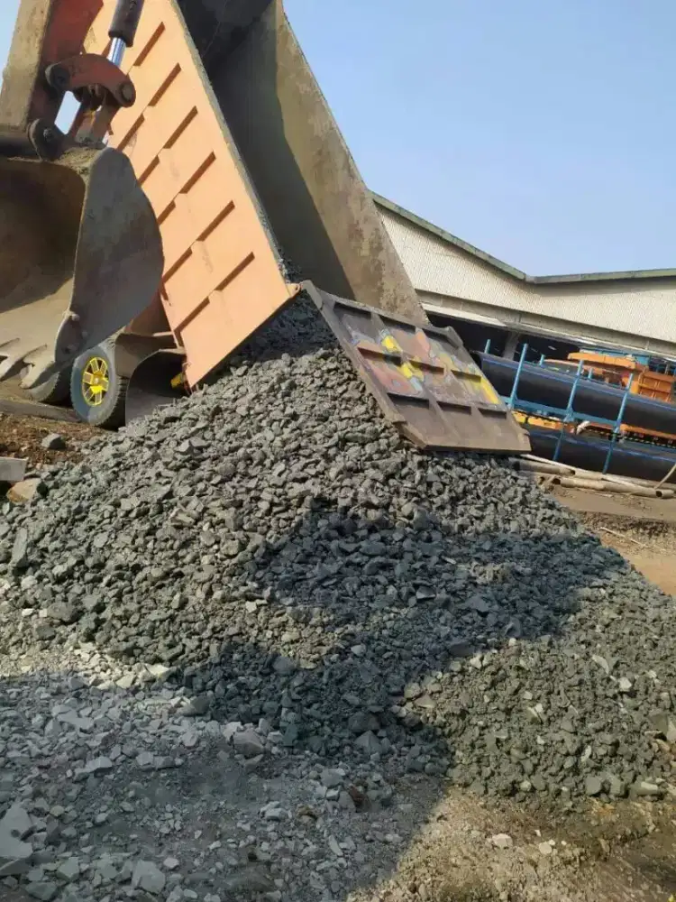 Material batu limestone abu batu pasir cor basecourse std