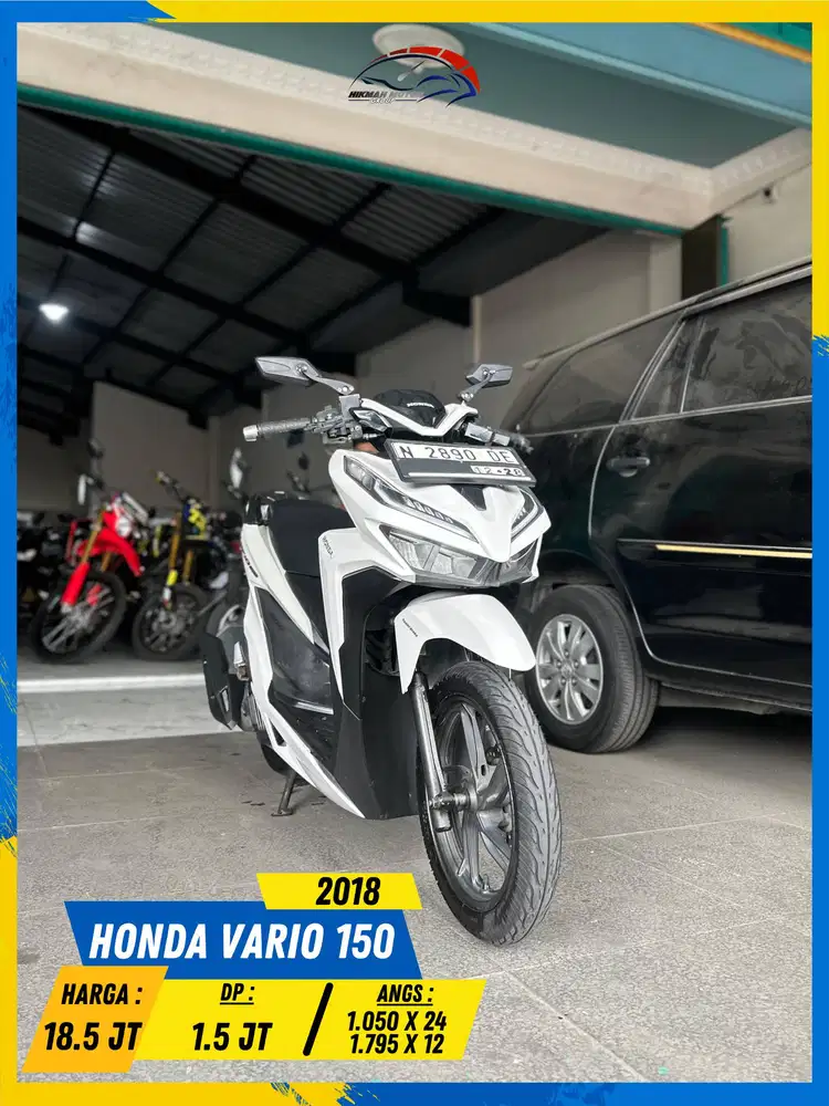 HONDA VARIO 150 2018 NEGO SAMPE DEAL BOSKUU HIKMAH MOTOR KEPUH