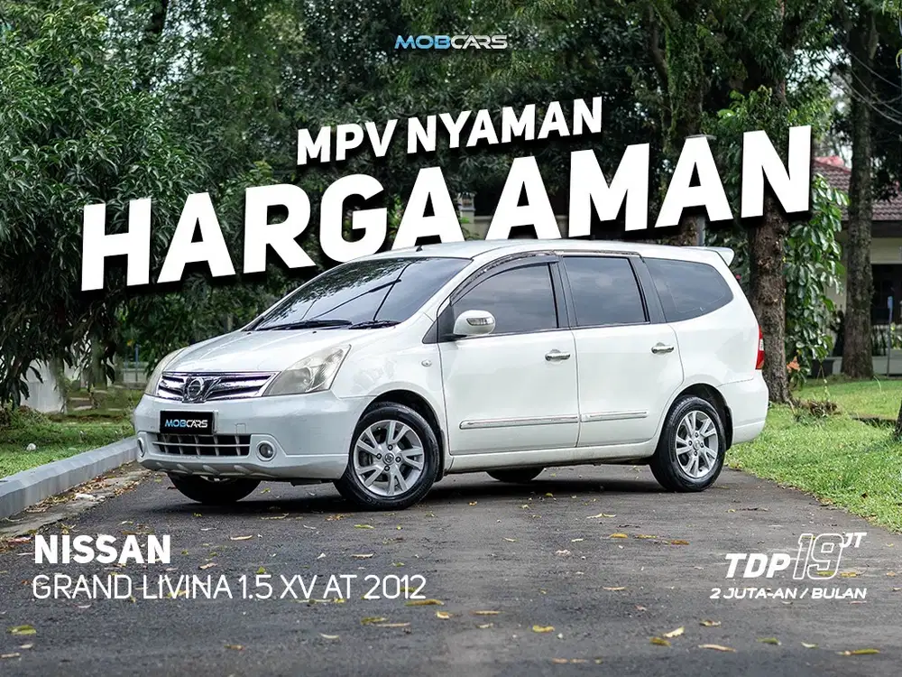 GRAND LIVINA 1.5 XV AT 2012 - DP 19jt / Cash 93jt (Nego)