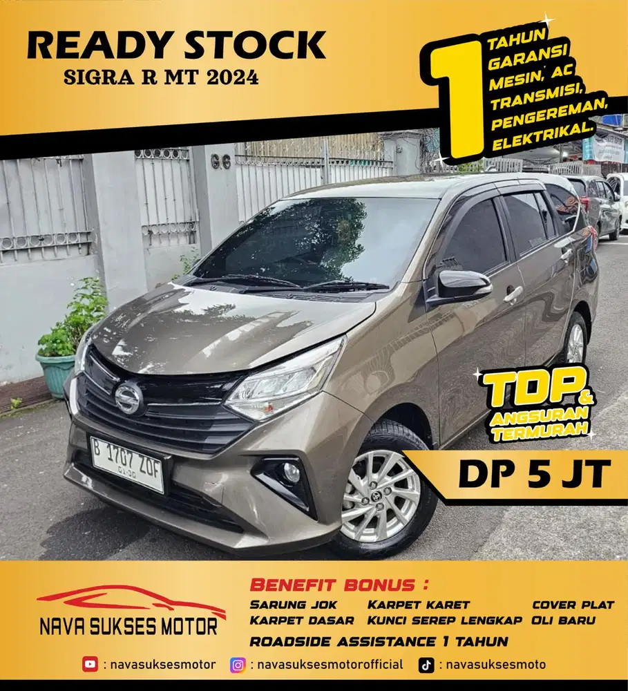 TDP 5 JUTA - SIGRA R MT 2024