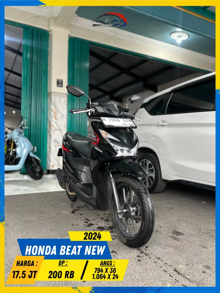 HONDA BEAT NEW 2024 NEGO SAMPE DEAL HIKMAH MOTOR KEPUH