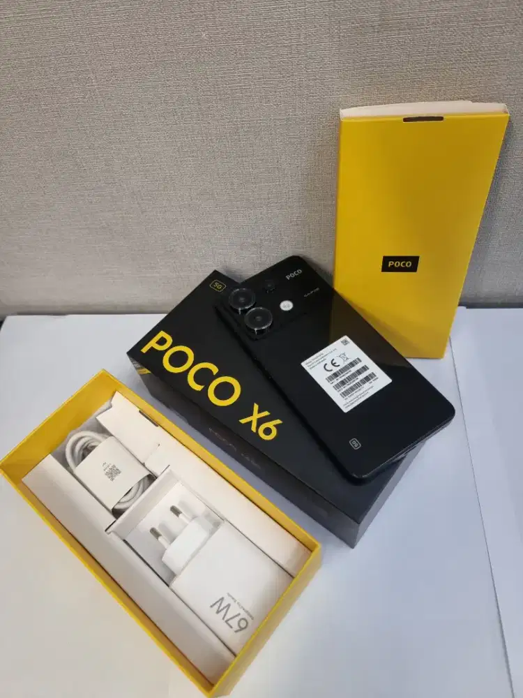 POCO X6 5G 12/256 SECOND RESMI