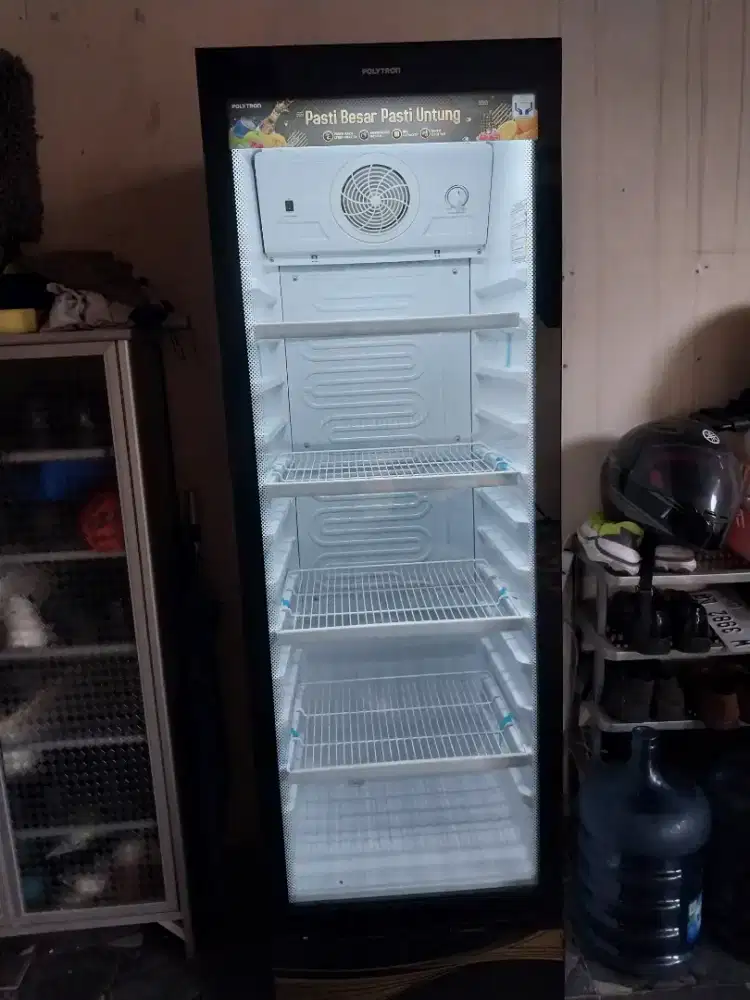 Jual showcase polytron type scn 237 5 rak