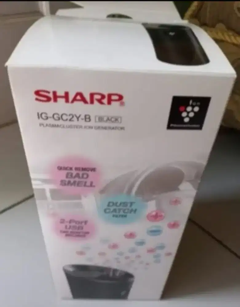Sharp plasma ion pembersih udara cabin mobil