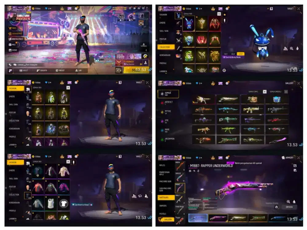 JUAL AKUN FF AMAN DAN TERPERCAYA