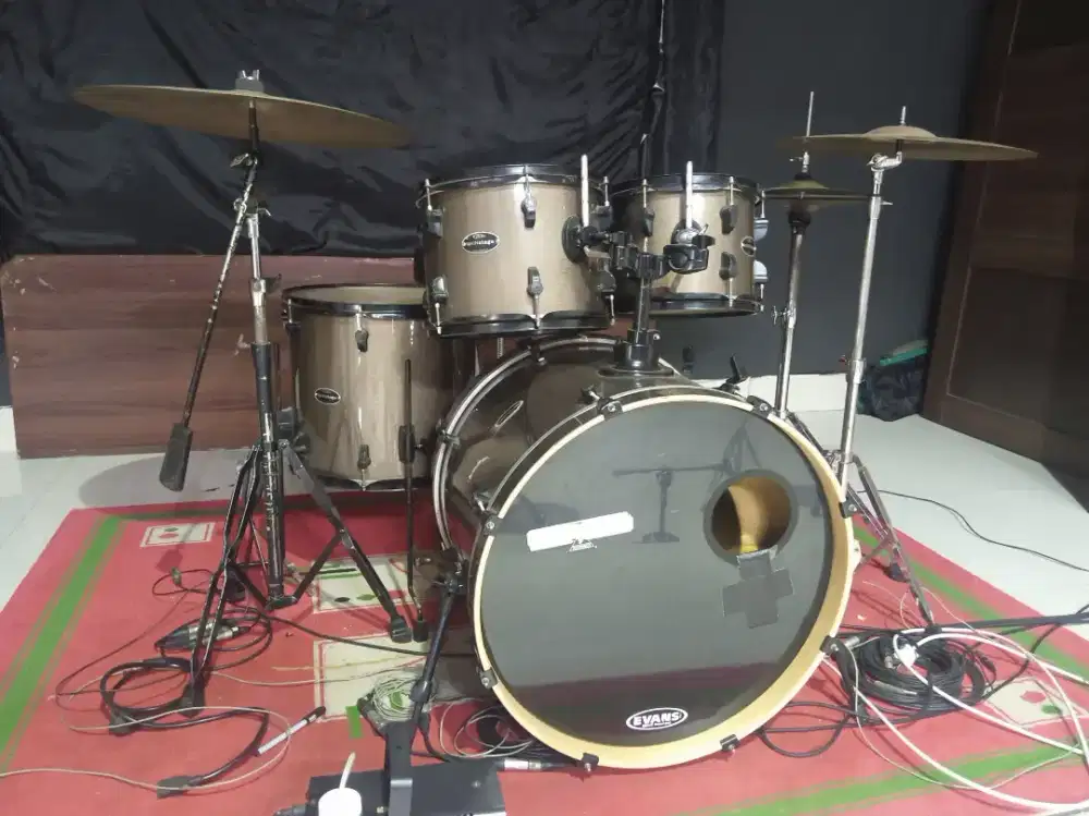 Drum Pdp dan Cymbal Ok