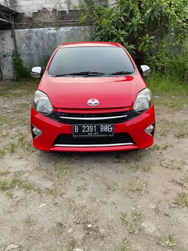agya G manual mt 2017 merah km low