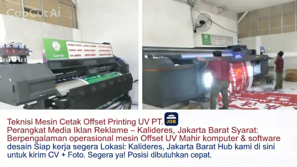 LOWONGAN PEKERJAAN operator CETAK ,ADMIN  dan HOST LIVE STREAMING