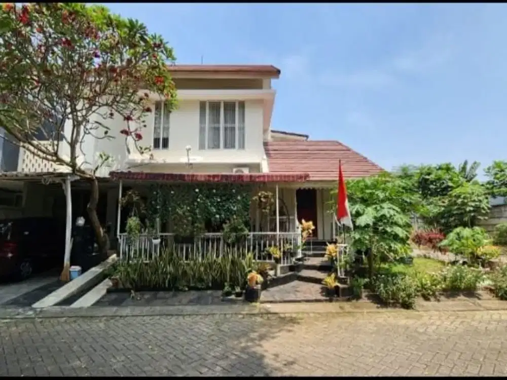Rumah Semi Furnished di Perumahan Emerald View Sektor 9 Bintaro Jaya