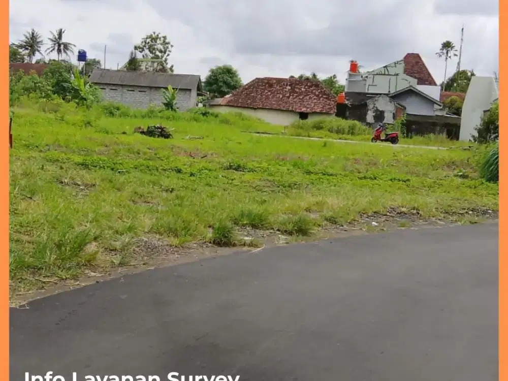 Tanah Jogja 1km Jl Kaliurang Siap Balik Nama SHM Pekarangan