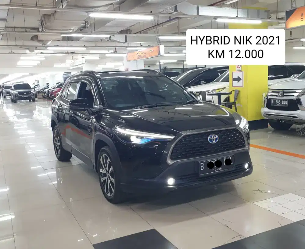 (Hybrid km 12rb) corolla cross hybrid 2021
