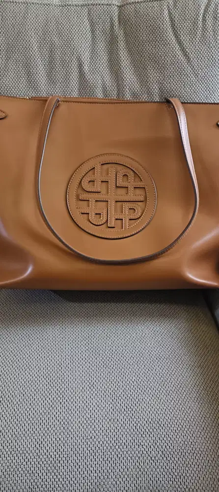 Tas Camelia Tote Bag Brown from Hush Puppies, Pemakaian 3 Bulan