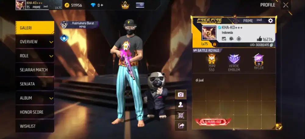 Gem minat stok cuman 1