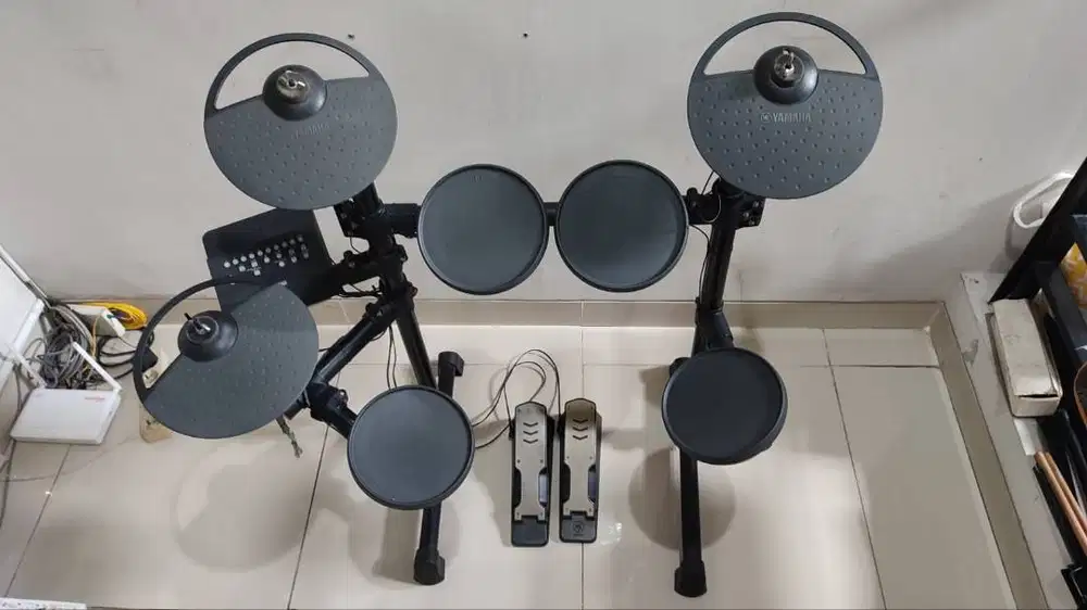 Drum Elektrik Yamaha DTX400K + Bonus Kick Pad Yamaha KP65