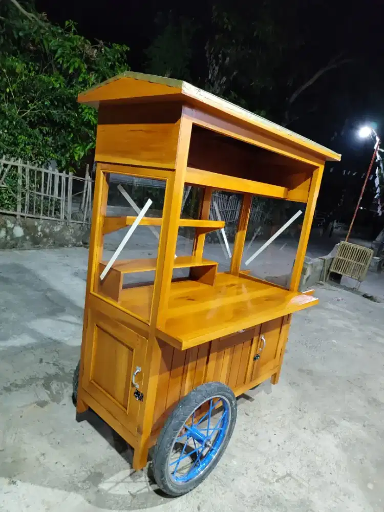 Jual Gerobak Angkringan,Bakso,Mie Ayam,sate,bubur ayam, dlL.