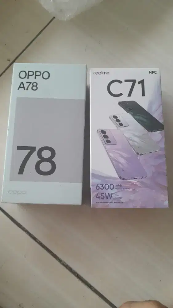 Hp baru oppo a78 n redmi c71