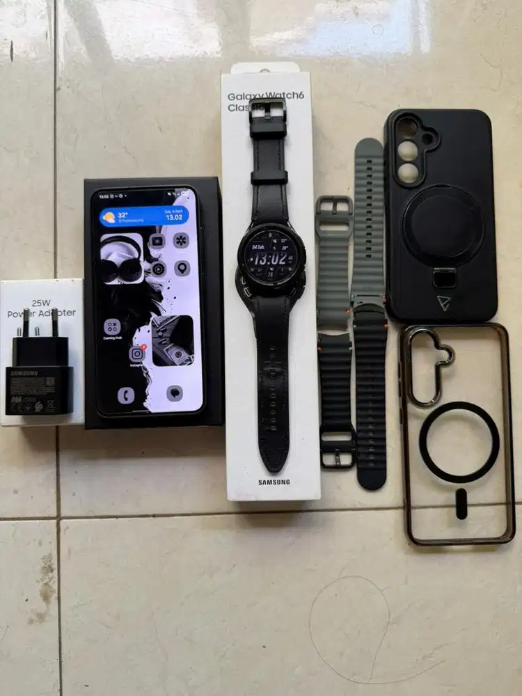 Samsung S24 basic 8/256 + galaxy watch 6 classic 43mm