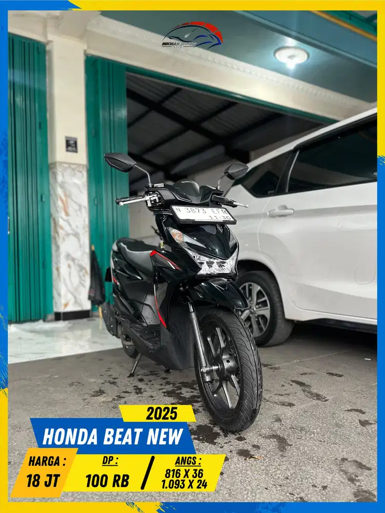 HONDA BEAT NEW 2025 LIKE NEW MASZEHH HIKMAH MOTOR KEPUH