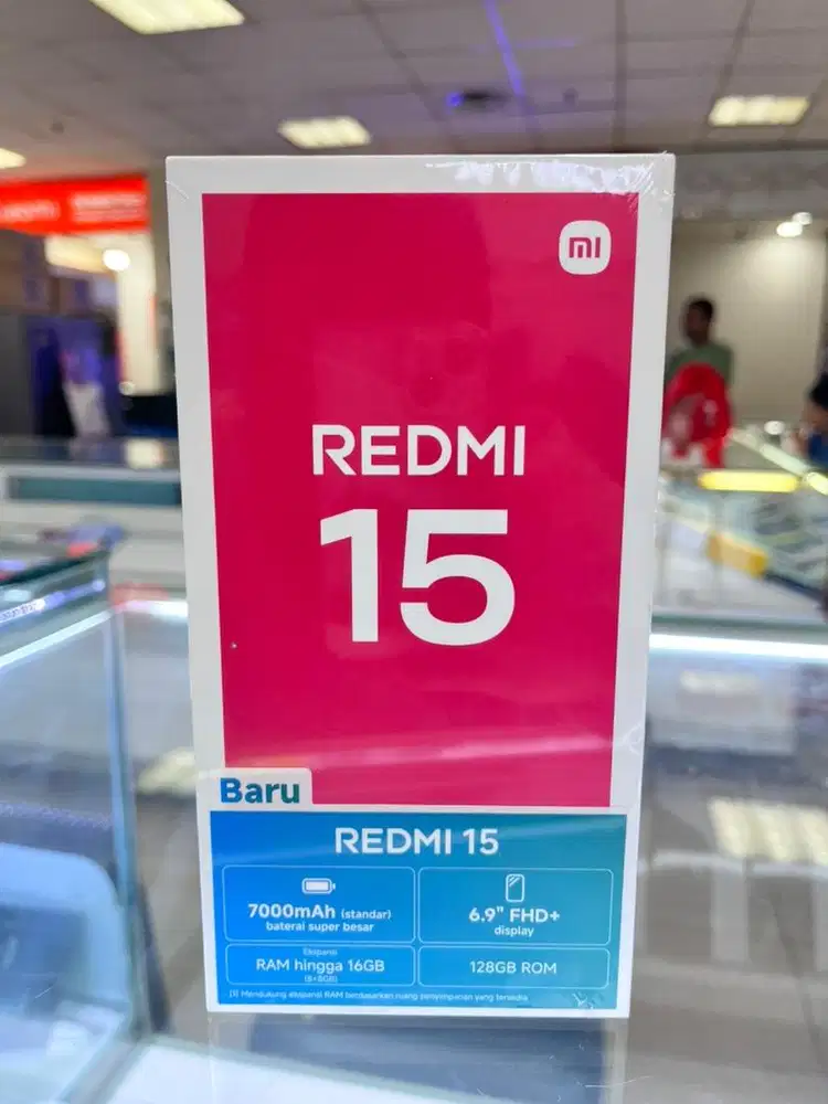 REDMI 15 6/128gb CICILAN CASH BISAA