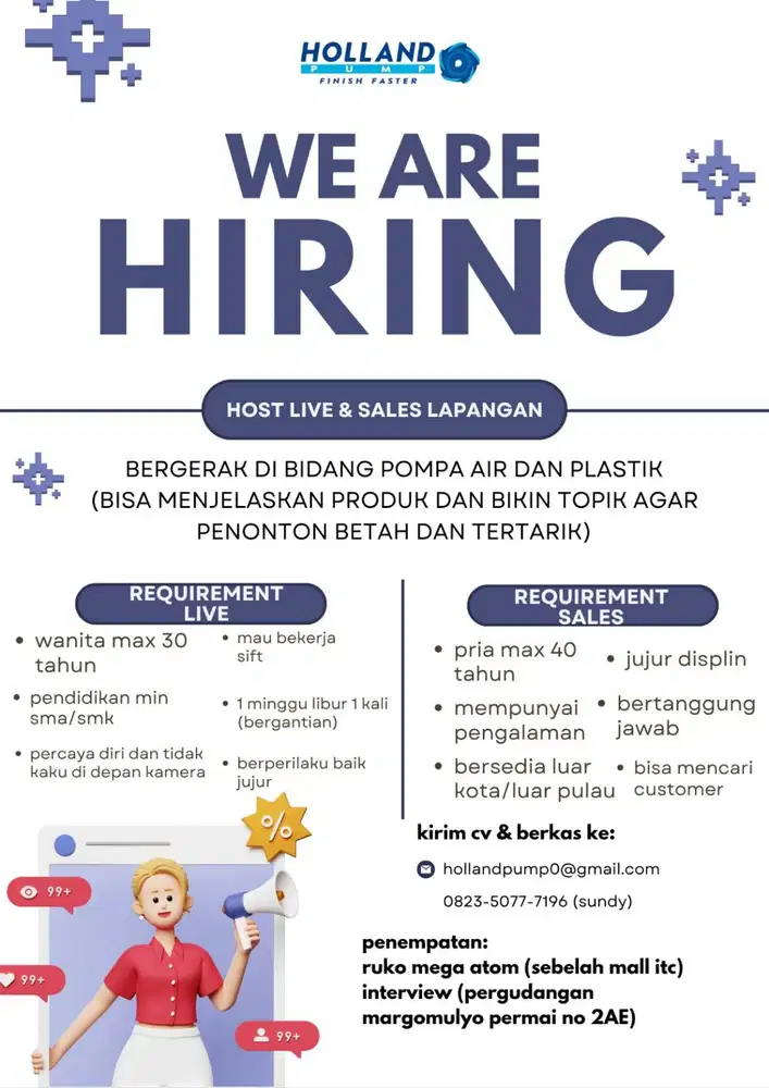 Marketing dan host live streaming