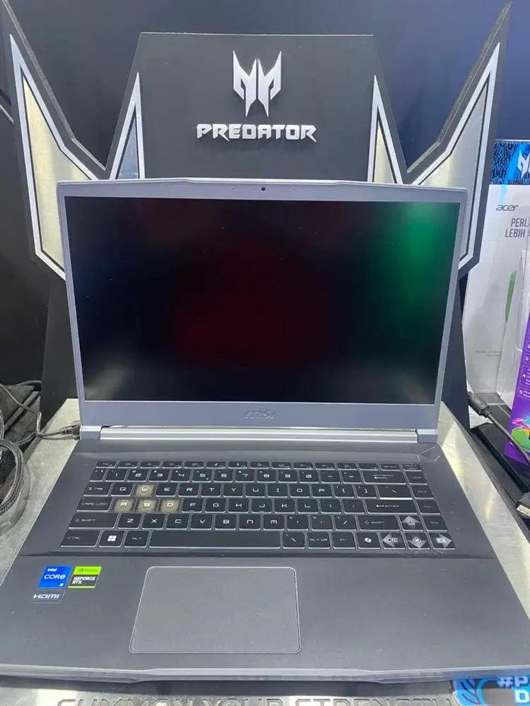 Cicilan laptop MSI THIN 15 Ram 8 SSD 512 RTX 4050/6Gb