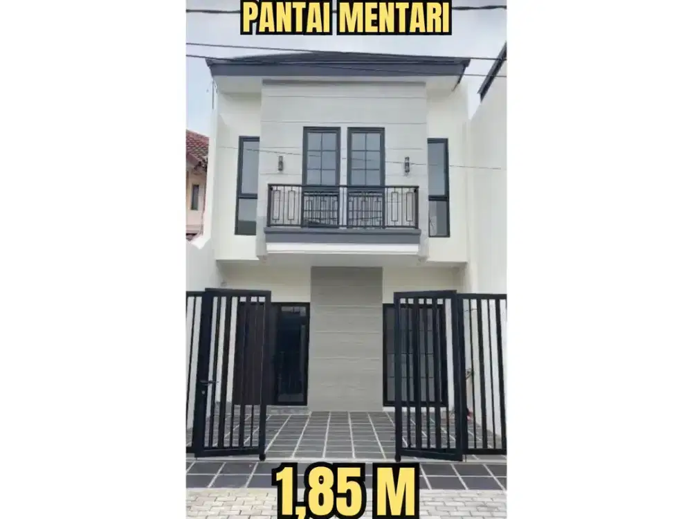 ‼️BARU GRESS‼️RUMAH PANTAI MENTARI MODERN MINIMALIS KENJERAN. DEKAT MULYOSARI, SUTOREJO, RS MITRA KELUARGA, MERR, SURAMADU, PAKUWON CITY, Dsb