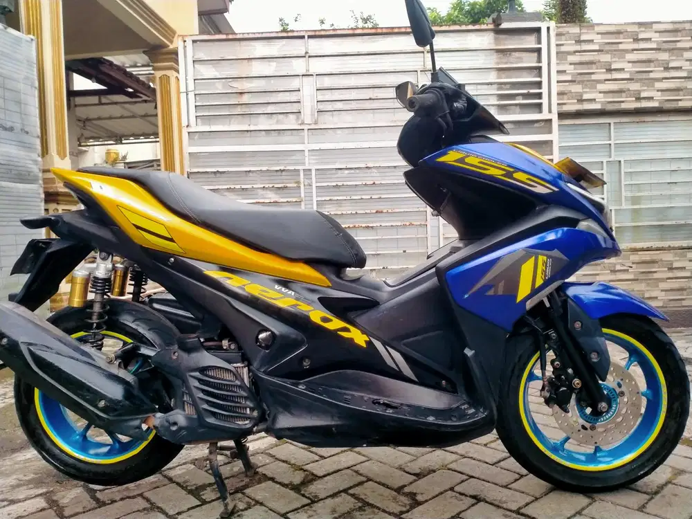 Yamaha Aerox kyles lengkap motor sehat keterangan detail dibawah