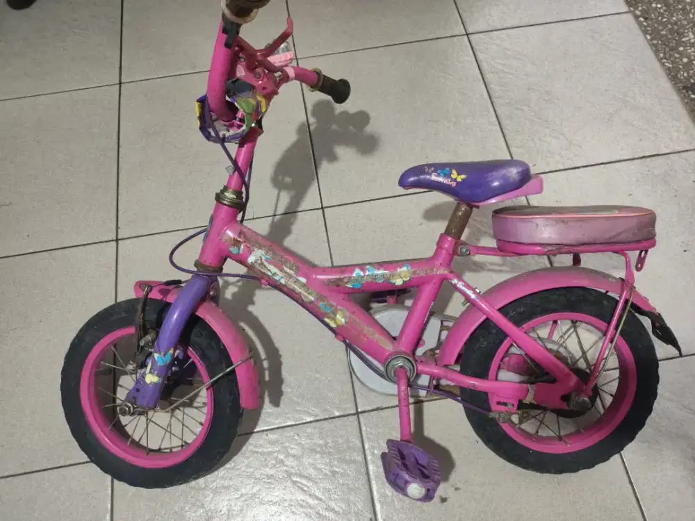 Sepeda anak perempuan 4-6tahun