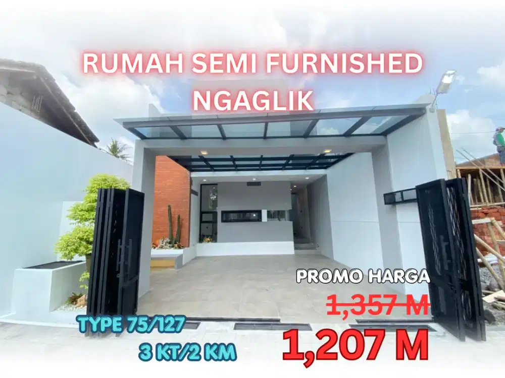 Promo Tebatas! Rumah Siap Huni Diskon 150 Juta & Bonus Furniture