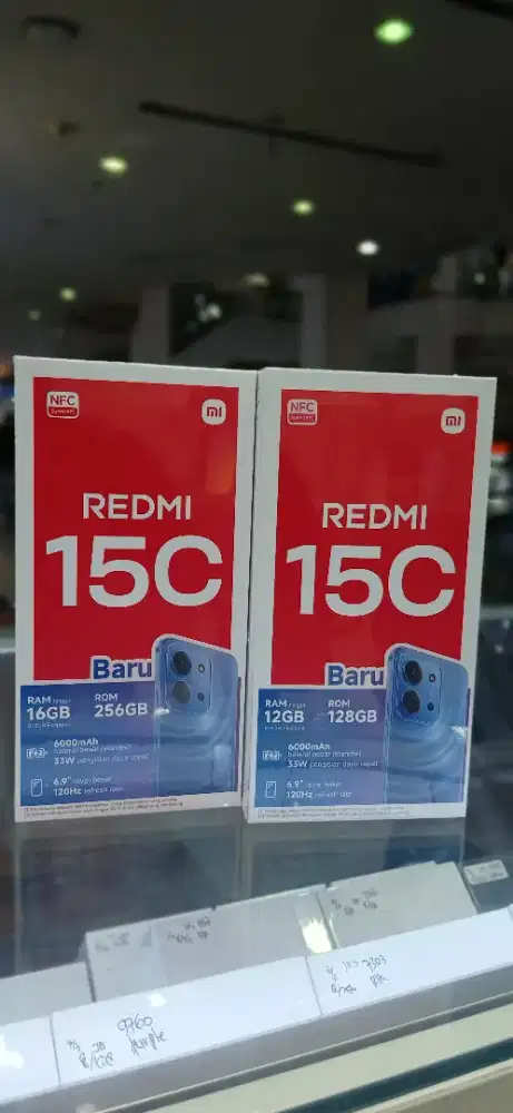 Ready hp dua jutaan, redmi 15c 8/256GB