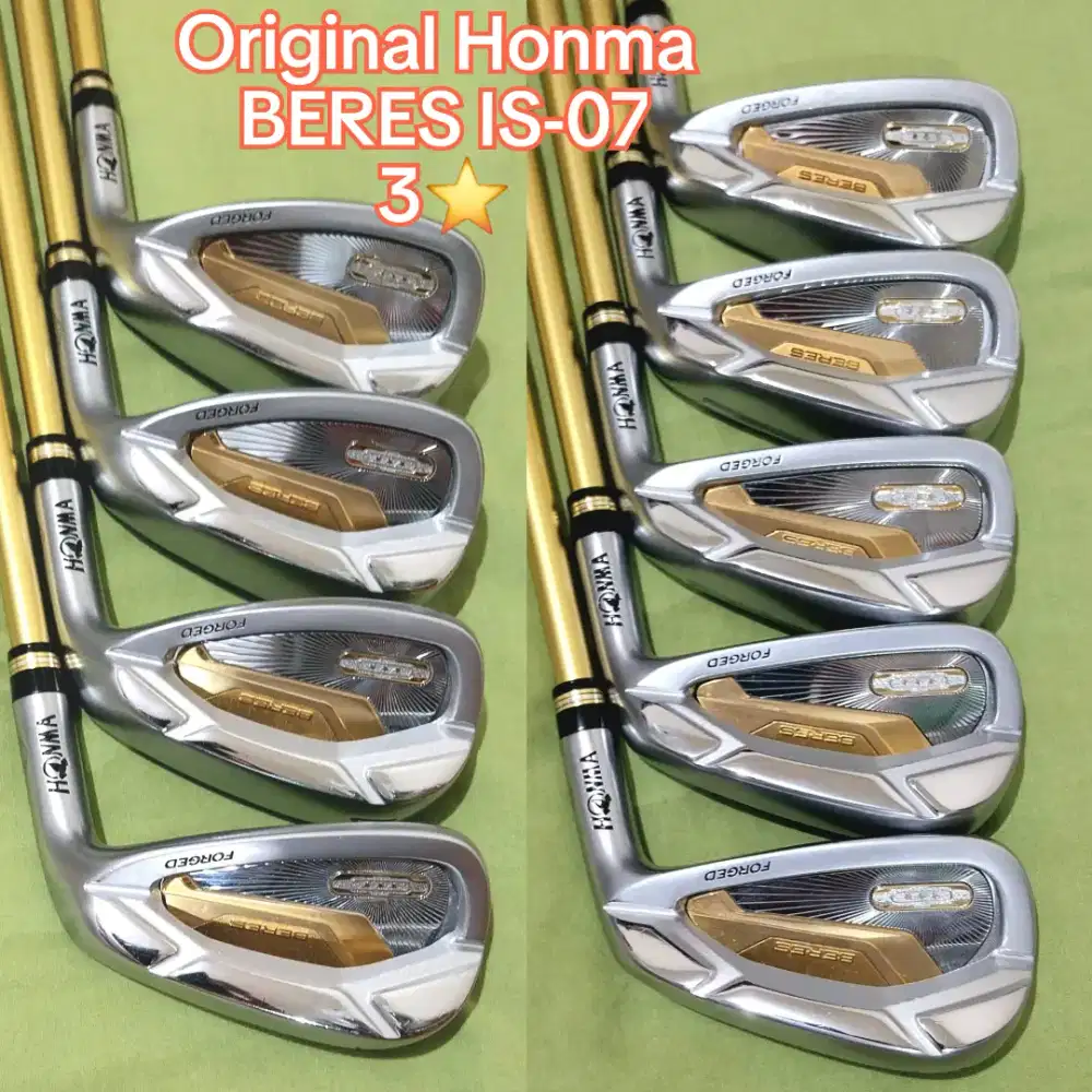 Stick golf stik iron set Honma Beres IS-07  3***  dijamin original