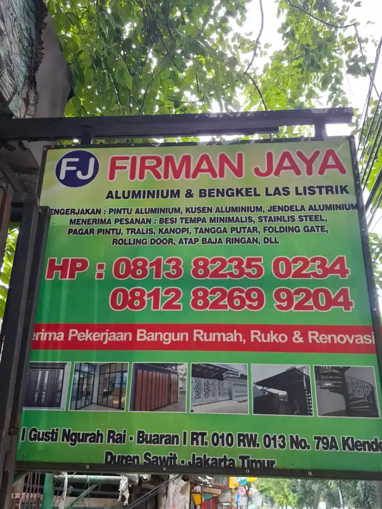Bengkel Las Firman Jaya
