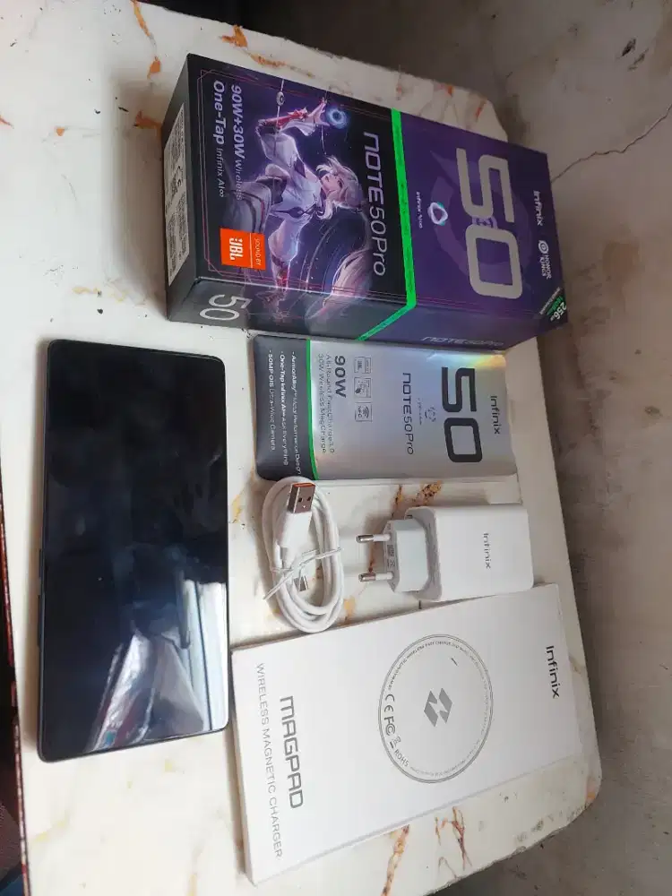 Infinix Note 50pro ram 8plus8 256 GB