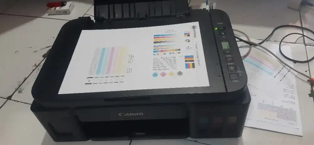 Printer canon G2010 bsa scand copy,sudah infus bawaan pabrik