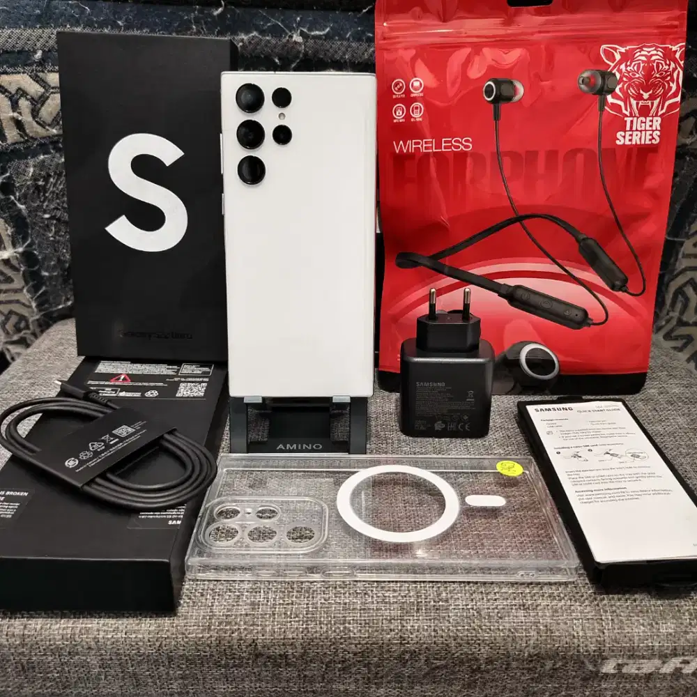 SAMSUNG S22 ULTRA 12/512GB FULLSET MULUS NOMINUS EX SEIN INDONESIA