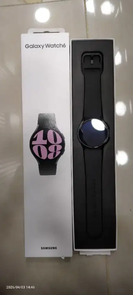 Samsung Watch FE 44mm lengkap