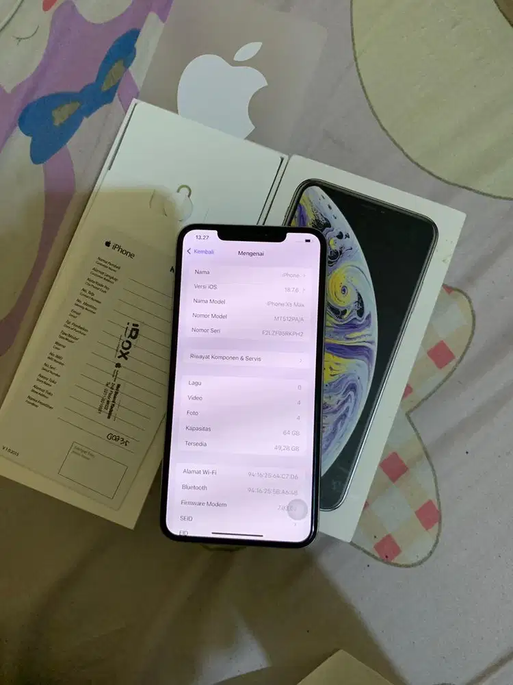 iPhone xsmax 64gb ibox