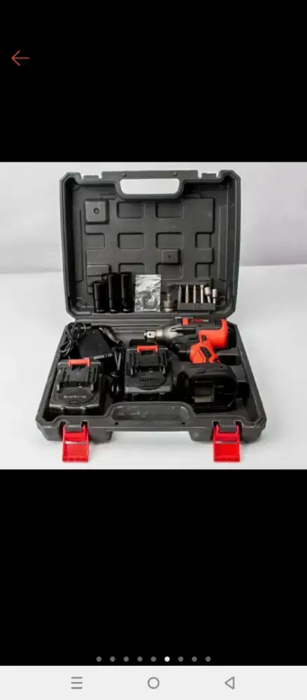 Mesin Bor Baterai - Impact Wrench JLD JV88