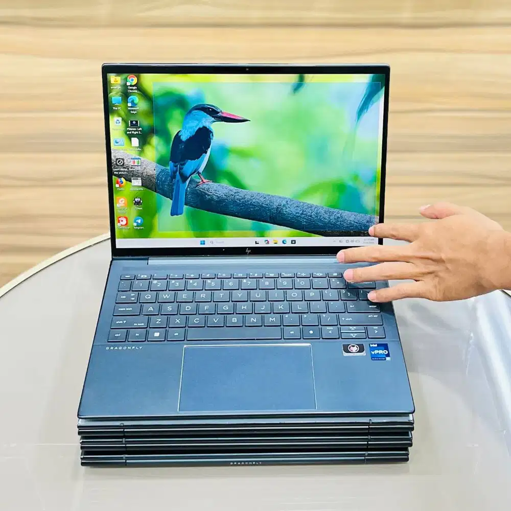 Design Super ringan laptop HP Elite Dragonfly G3 TOUCH i7 gen12 *RDC