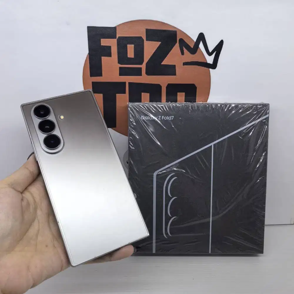 Samsung Galaxy Z Fold 7 12/256GB Silver GARANSI ON