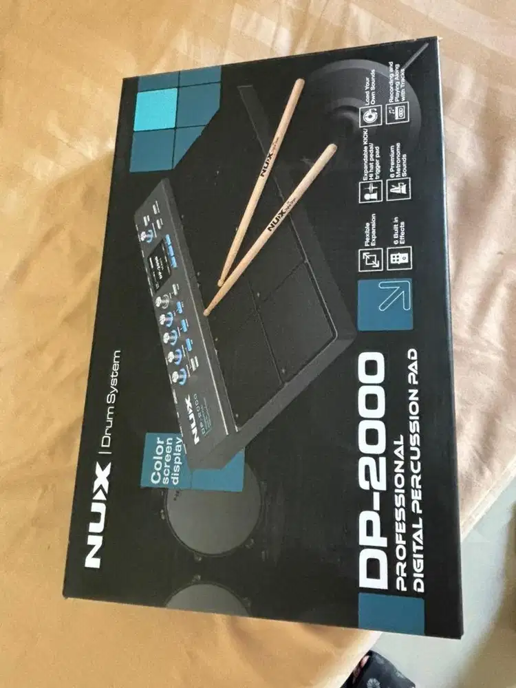 JUAL MURAH DRUM PAD NUX DP 2000 SECOND