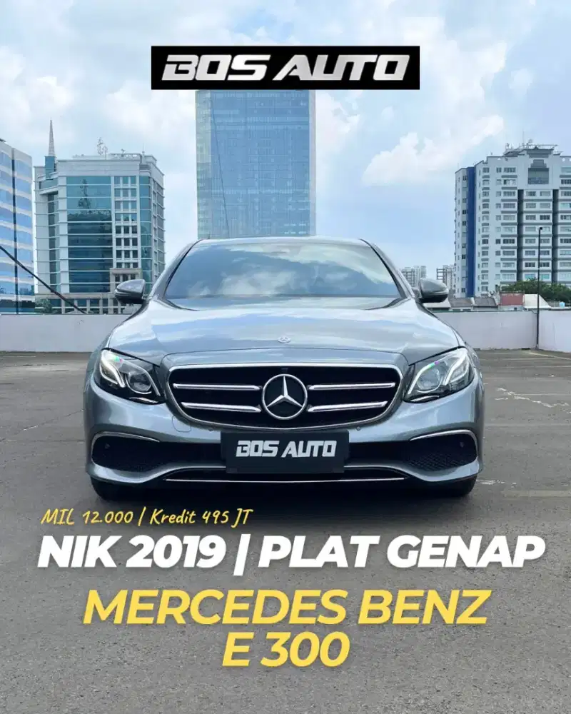 Mercedrs Benz E 300 Sport Style 2019