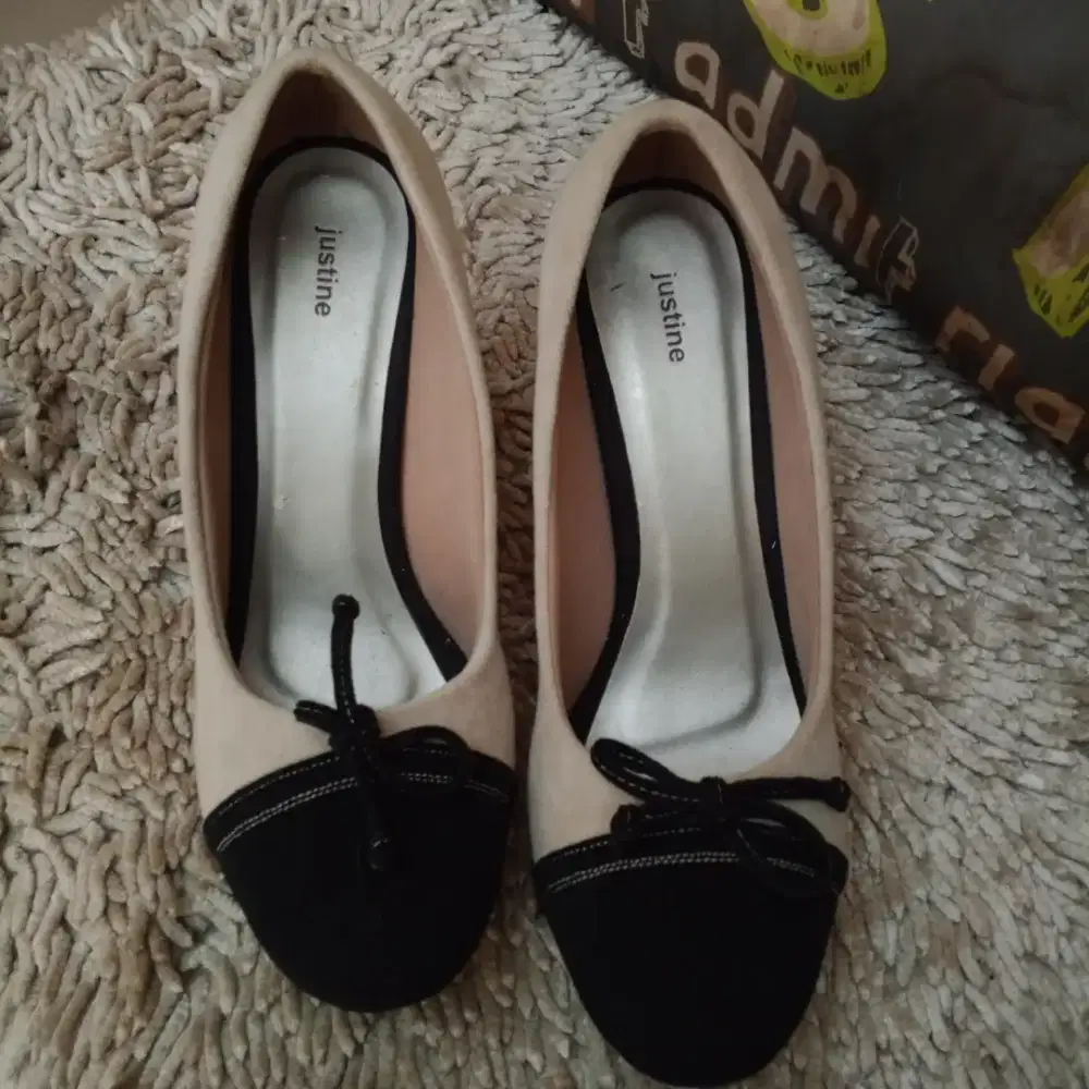 Sepatu wanita (hells) kombinasi warna