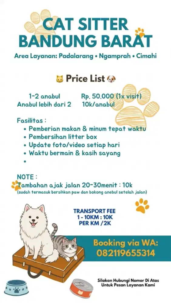 JASA CAT SITTER