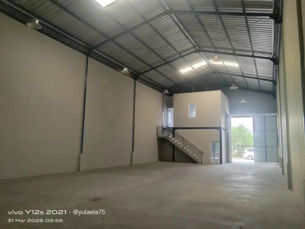 Dijual/Disewakan Gudang industri gandeng raya ps kemis