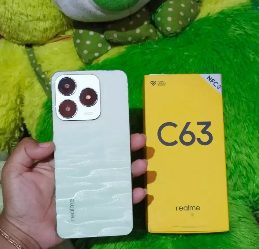 Realme C63 NFC ram 6+12/128 Fullset!.