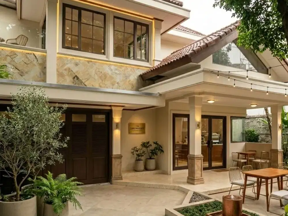 FOR SALE / DIJUAL RUMAH TUA HITUNG TANAH KEBAYORAN BARU - JAKARTA SELATAN KOMERSIAL AREA, LOKASI PREMIUM