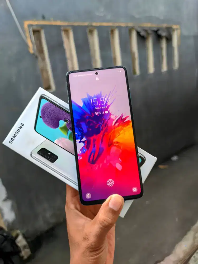 Samsung A51 fulset mulus siap pakai